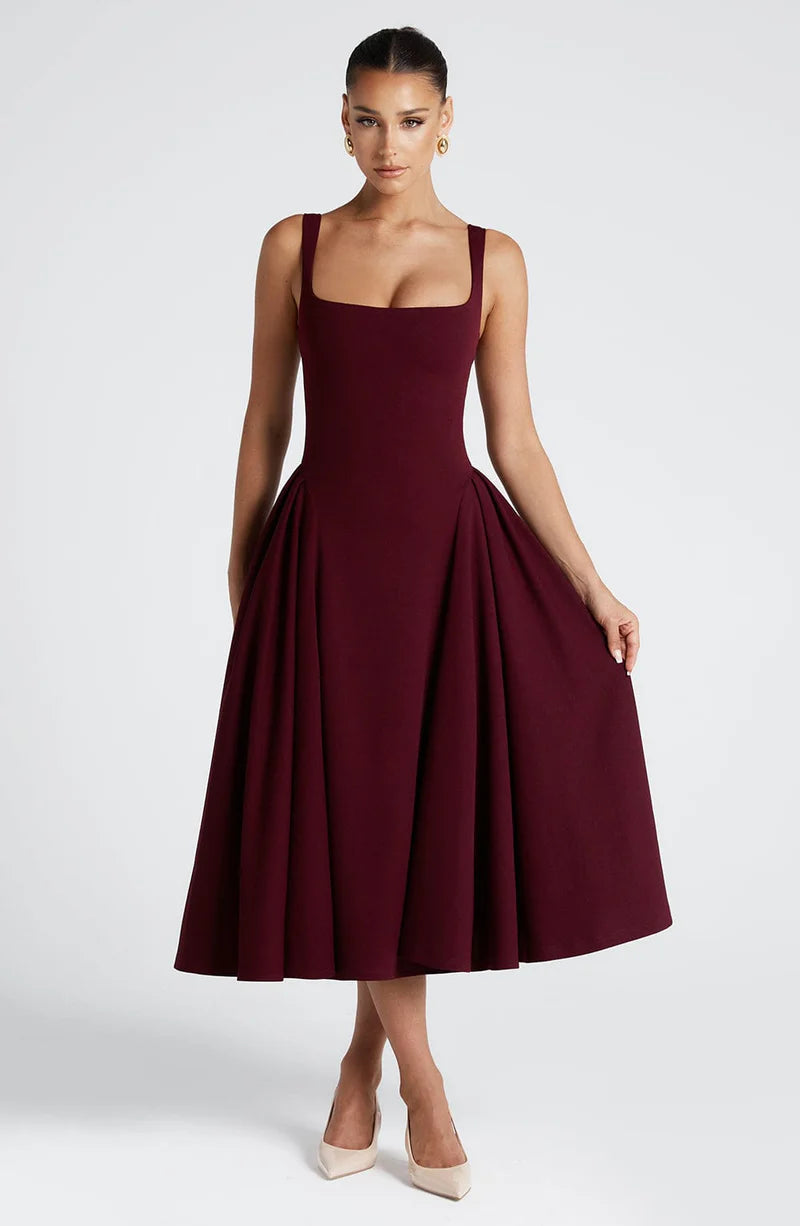 Full skirt dress